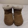 Warm Lined Brown Suede Boots Image 2