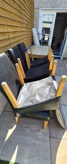 Table and 6 chairs