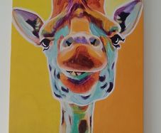 Giraffe Canvas Art