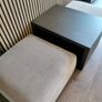 Footstool with Coffee Table Image 3