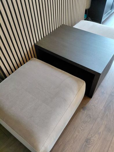 Footstool with Coffee Table