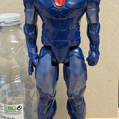 Blue Stealth Armor Iron Man