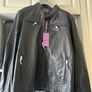 Prince Leather Biker Jacket Image 4