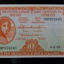 10 Shillings Lady Lavery 1968  UNC Banknote Image 2