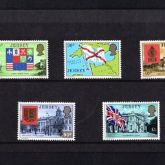 1976 Jersey Definitive Issue of High Value Stamps Presentation Pack