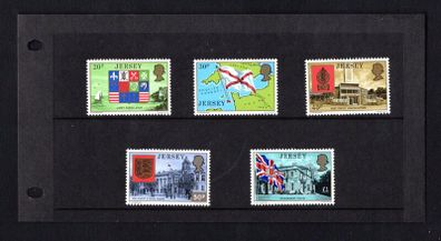 1976 Jersey Definitive Issue of High Value Stamps Presentation Pack