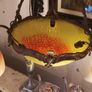 Original Art Deco ceiling centrepiece light Image 5