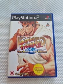 Hiper Street Fighter II The Anniversary Edition PlayStation2 Ps2 Games Original