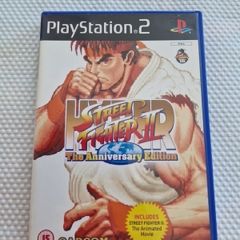 Hiper Street Fighter II The Anniversary Edition PlayStation2 Ps2 Games Original