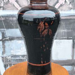 Large Louis Mulcahy Presentation Statement Vase  44.5cm