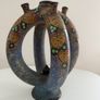 Rare Amphora Art Deco Ring Vase. Turn-Teplitz Czechoslovakia. Form 3965 Image 8