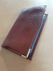 Vintage calf wallet