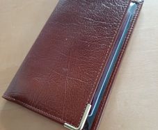 Vintage calf wallet