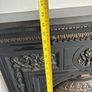 Beautiful ornate fire surround, cast Iron. Granite hearth and fire front. Very good condition Image 3
