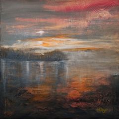 60x60cm acrylic painting on canvas