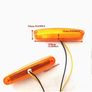 4pcs  COB LED  Side Lights in Red, Yellow, And White. Optional Long Strip Light Guide Edge Light 24V Constant Light Image 3