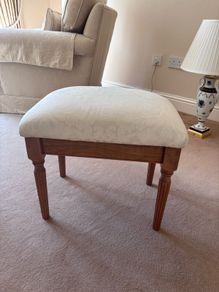 Upholstered Piano / Dressing Table Stool