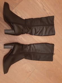 Black Boots - Size 4