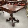 Antique William IV Folding Card Table Image 2