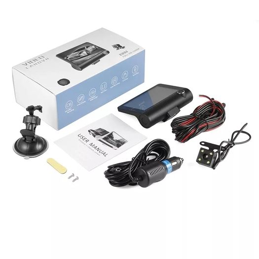 Dashcam 3 channel 1080p
