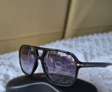 Carrera Unisex Sunglasses 302/S Black White/Grey Shaded 59/15/145