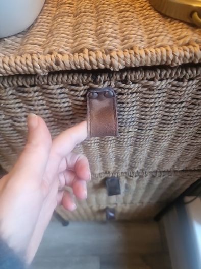 Wicker Storage Unit