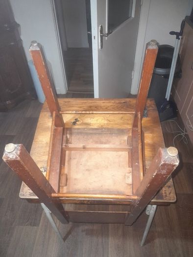 Beautiful Old Childs School Desk and Chair