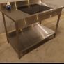 Stainless Table w Induction Hob Image 3