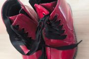 Kids red patent boots uk 7