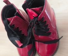 Kids red patent boots uk 7