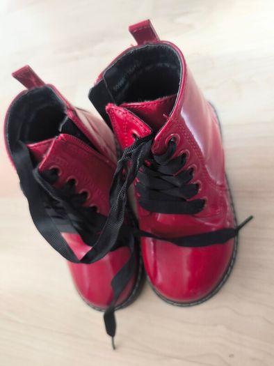 Kids red patent boots uk 7