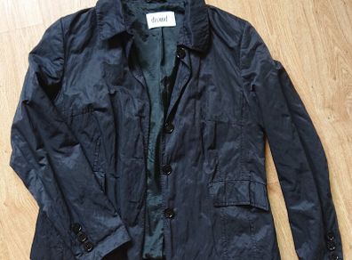 Black delmod Coat. Size 14