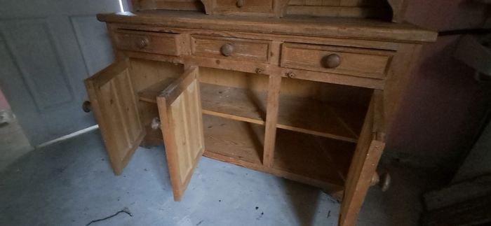 Old Irish pine dresser