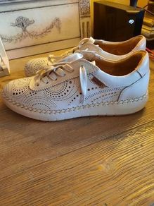 New Pikolinos Designer Calfskin Leather Sneakers/ Shoes EUR 39 UK 5.5  A,V