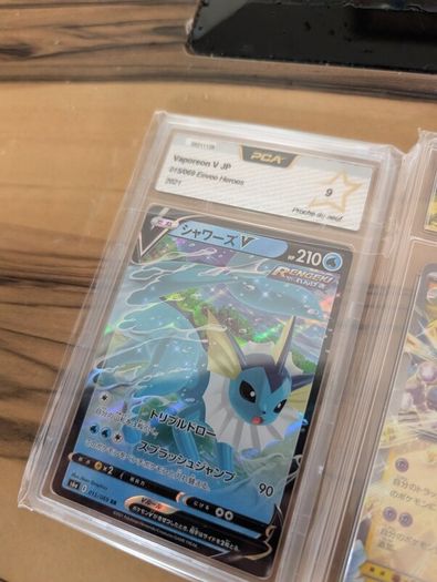 Graded pokemon cards