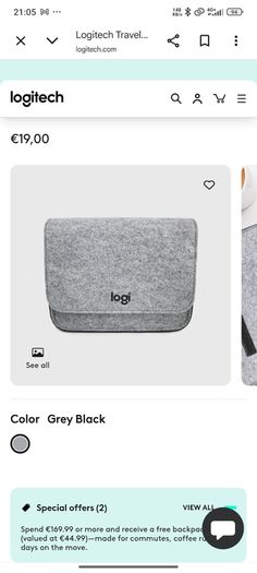 Logitech mouse bag