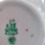 Belleek Pottery /China / Lotus Pattern / Yellow / Creamer / Open Sugar Bowl/ 3rd Green Stamp / Set / Creamer and Sugar / Vintage Image 9