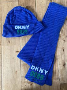 DKNY Hat & Scarf