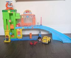 fisher price little people garage car wash