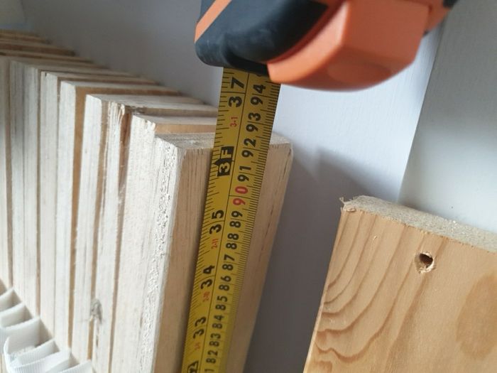 Single bed slates 92cm width