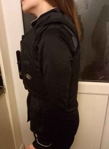 Horse riding back support child XL