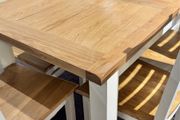 Oak Extendable Dining Table Brand New