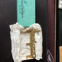 Solid brass key holder