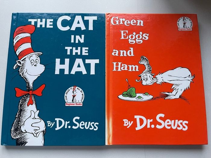 Dr Seuss Hardcover books (price is for both or can sell individually)
