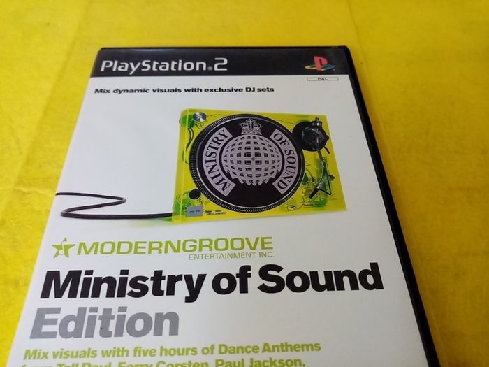Moderngroove Minister of Sound Edition PlayStation  2 Ps2 Games Original