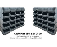 Box of 20 Storage Part Bins