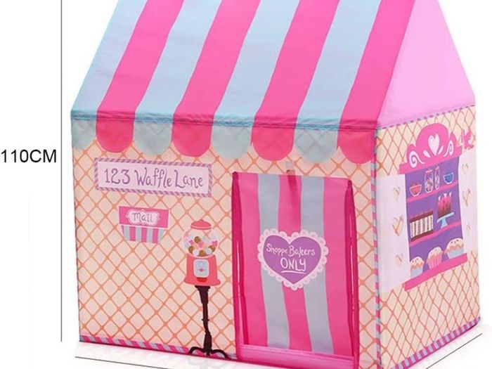 Kids Play Tent Girls Pink Princess Castle Portable Playhouse Outdoor Play Children's Party Tents (FREE POSTAGE)