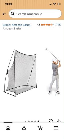 Golf Driving Practice Net