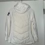 Gym+Coffee Women's White Hooded Performance Jacket - Size Small Image 4