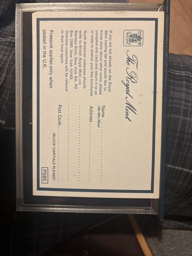 UK Proof Set 1985